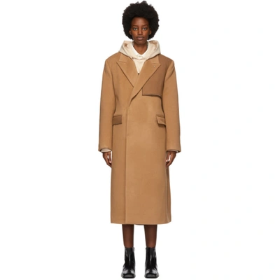 Shop Ader Error Beige Ladon Coat