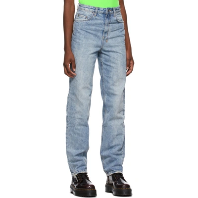 Shop Ksubi Blue Playback Jeans In Karma