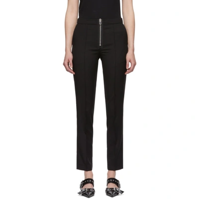 Shop Yang Li Black Tailored Trousers In 99 Black