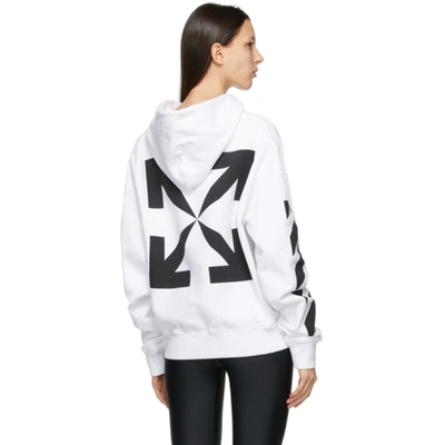 Shop Off-white White Mona Lisa Hoodie