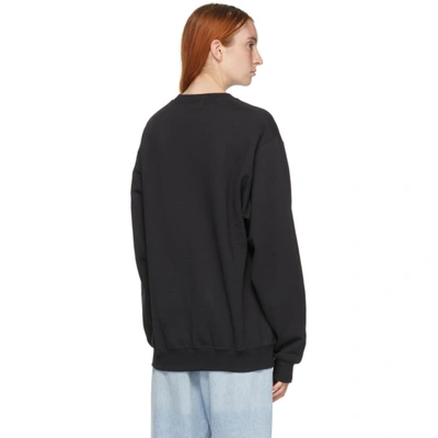 Shop Museum Of Peace And Quiet Black 'natural' Sweatshirt