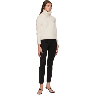 Totême Off-white Wool & Cashmere Prati Turtleneck In 150 Shell