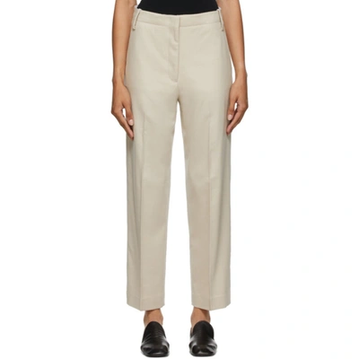 Shop Arch The Beige Wool Trousers