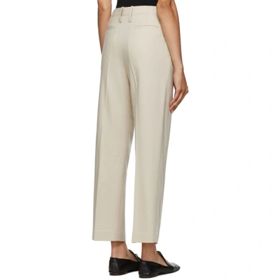 Shop Arch The Beige Wool Trousers
