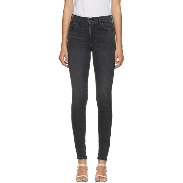 levi's 720 high rise super skinny black