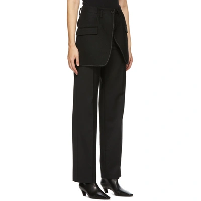 Shop Andersson Bell Black Layered Jacket Lennon Trousers
