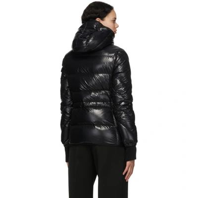 Shop Moncler Black Down Brouel Jacket In 999 Black