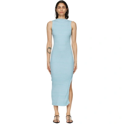 Shop Anna Quan Blue Aleka Dress In Capri