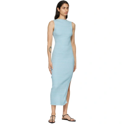 Shop Anna Quan Blue Aleka Dress In Capri