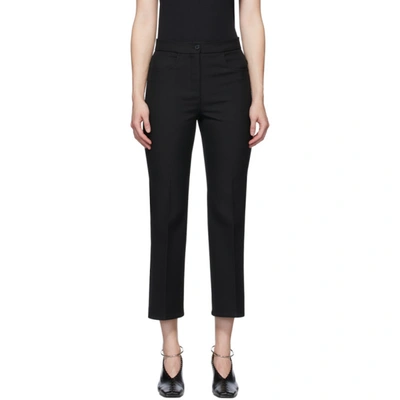 Shop Jil Sander Black Marvin Trousers In 001 Black