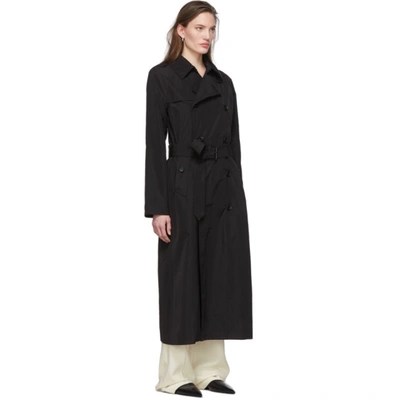 Shop Julia Jentzsch Black Pearce Trench Coat