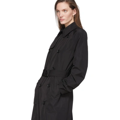 Shop Julia Jentzsch Black Pearce Trench Coat