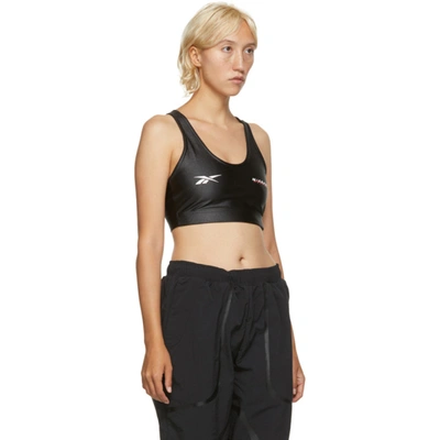 Shop Misbhv Black Reebok Edition Sports Bra