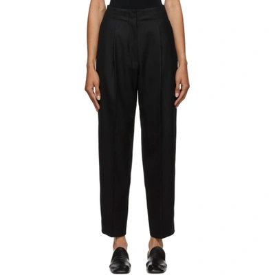 Shop Arch The Black Wool Trousers