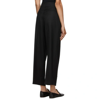 Shop Arch The Black Wool Trousers