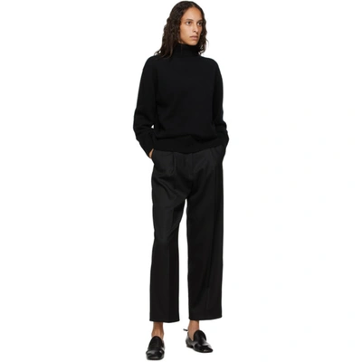 Shop Arch The Black Wool Trousers