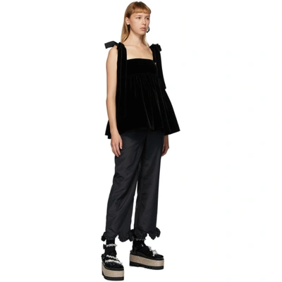 Shop Cecilie Bahnsen Black Vinnie Trousers