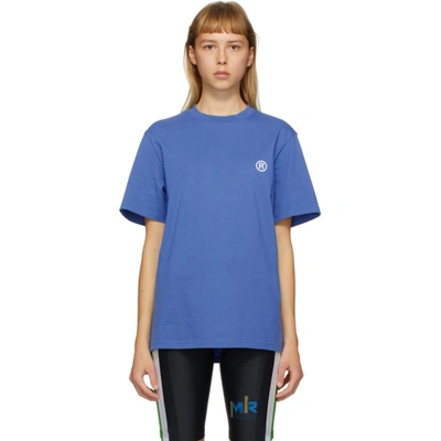 Shop Martine Rose Ssense Exclusive Blue Graphic T-shirt