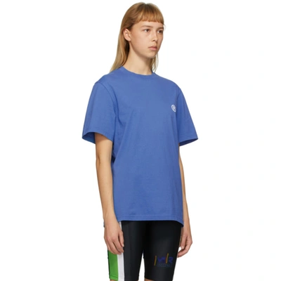 Shop Martine Rose Ssense Exclusive Blue Graphic T-shirt