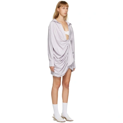 JACQUEMUS 紫色 LA ROBE BAHIA 连衣裙