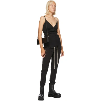 Shop Rick Owens Black Maillot Camisole In 09 Black