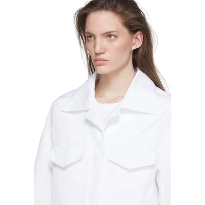 Shop Marni White Two Pocket Jacket In 00w01 White