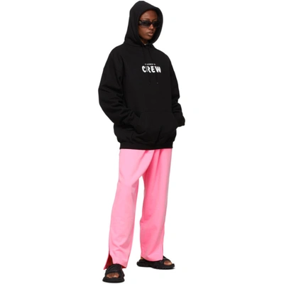 Shop Balenciaga Pink Jogging Lounge Pants In 5501 Bubble