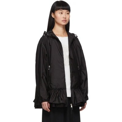 Shop Moncler Black Sarcelle Jacket