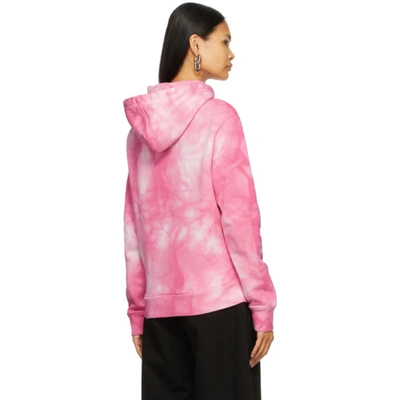 Shop Paco Rabanne Pink Peter Saville Edition 'lose Yourself' Hoodie In P682 Rose