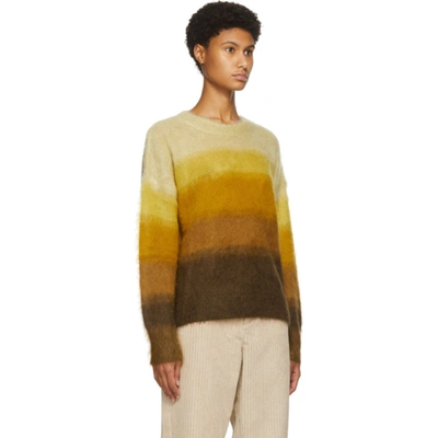 Shop Isabel Marant Étoile Yellow & Brown Drussel Sweater In 10oe Ochre