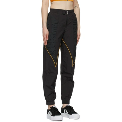 Shop Adidas Originals Black Paolina Russo Edition Piping Track Pants