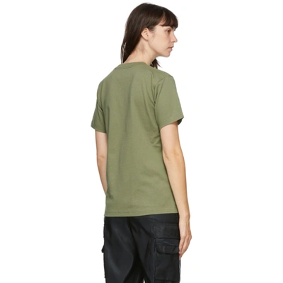 Shop Marc Jacobs Green Heaven By  'automatic Pain' T-shirt In Military