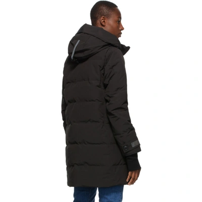 Shop Canada Goose Black Down Merritt Parka In 61 Black