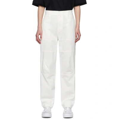 Shop Ambush White Cargo Trousers