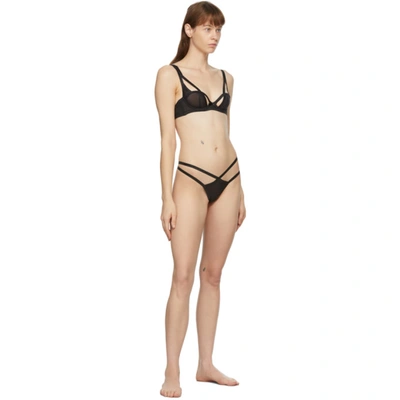 Shop Agent Provocateur Black Full Joan Thong