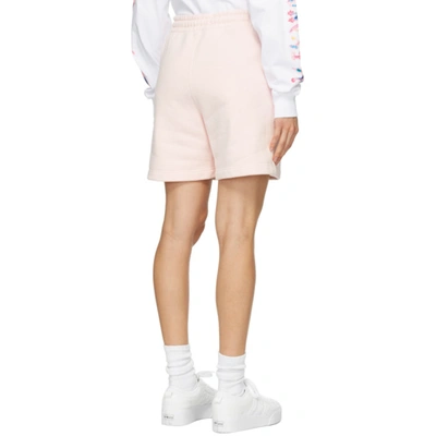 ALEXANDER WANG 粉色 TERRY 短裤