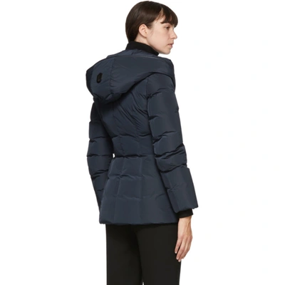 Shop Mackage Navy Down Adali Coat