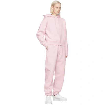 Shop Alexander Wang T Pink Terry Foundation Lounge Pants In 683 Primros