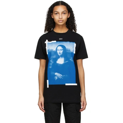 Shop Off-white Black Mona Lisa T-shirt