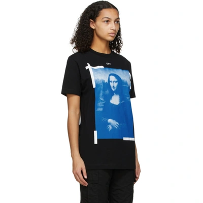 Shop Off-white Black Mona Lisa T-shirt