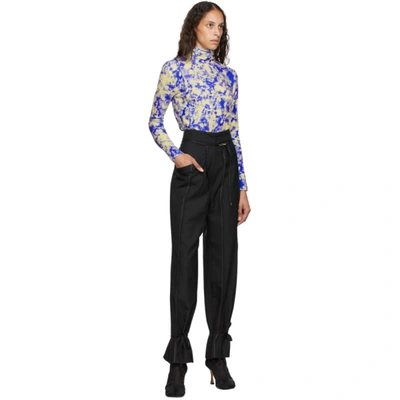 Shop Andersson Bell Black Katina Ankle String Trousers