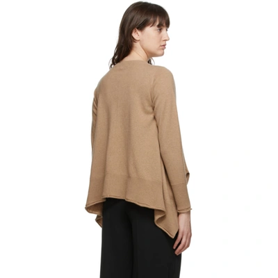 Shop Stella Mccartney Tan Cashmere Sweater In 2742 Camel
