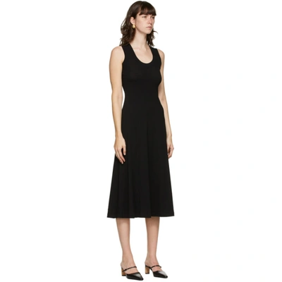 Shop Rosetta Getty Black U-neck Tank Dress