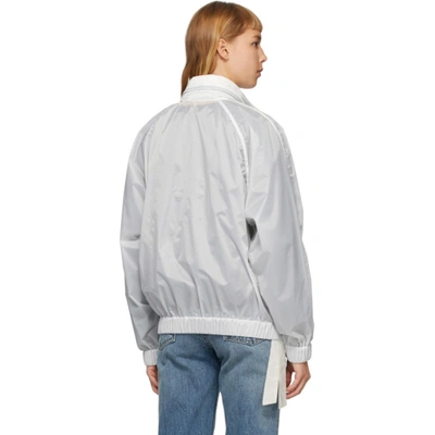 Shop Moncler White Groseille Jacket In 001 White