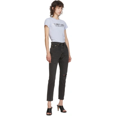 Shop Levi's Black 501 Skinny Jeans In Black Mail