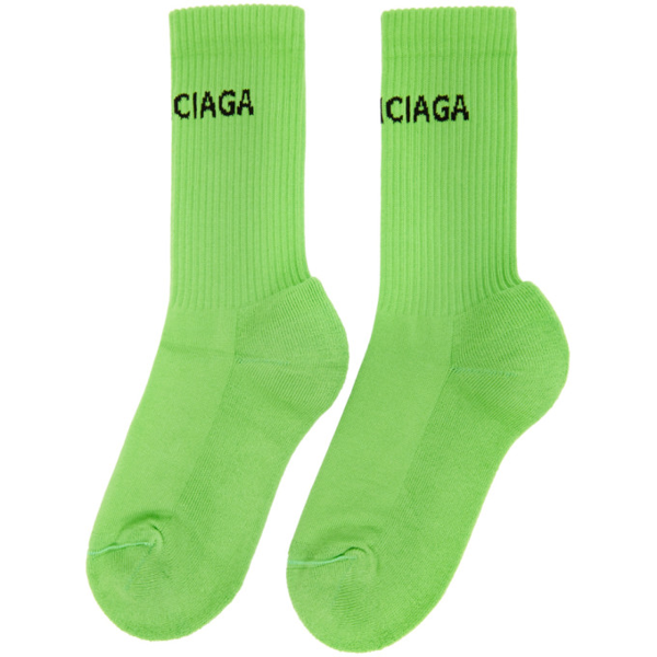 balenciaga sock green