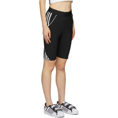 Shop Adidas Originals Black Cycling Shorts