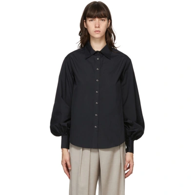 Shop Anna Quan Black Castiglia Shirt