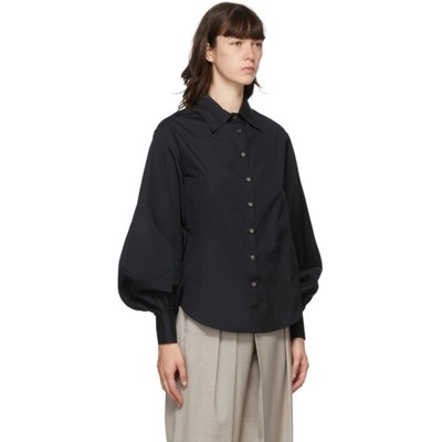 Shop Anna Quan Black Castiglia Shirt