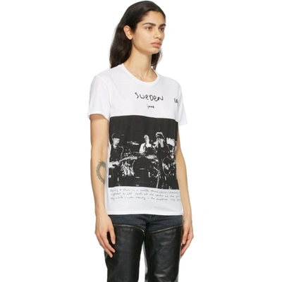 Shop R13 White Anton Corbijn Edition U2 Sweden Boy T-shirt